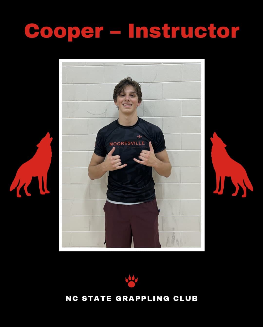 Cooper, Instructor